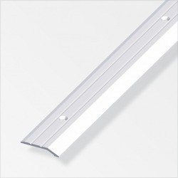 Profilo piatto di chiusura, perforato, con scanalature ornamentali 05441