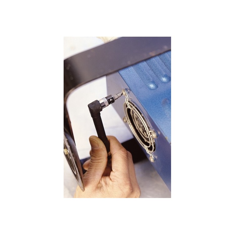 Avvitatore a squadra con 2 vani portainserti