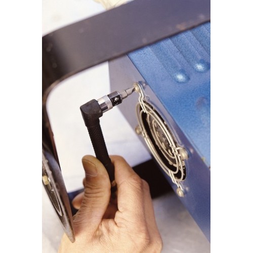 Avvitatore a squadra con 2 vani portainserti