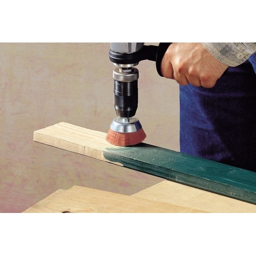 Spazzola a tazza con filo di nylon, aggressiva