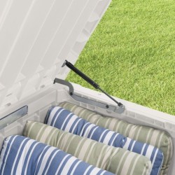 Keter K252655 Brightwood Bianco 145x69,7x60,3 cm 2