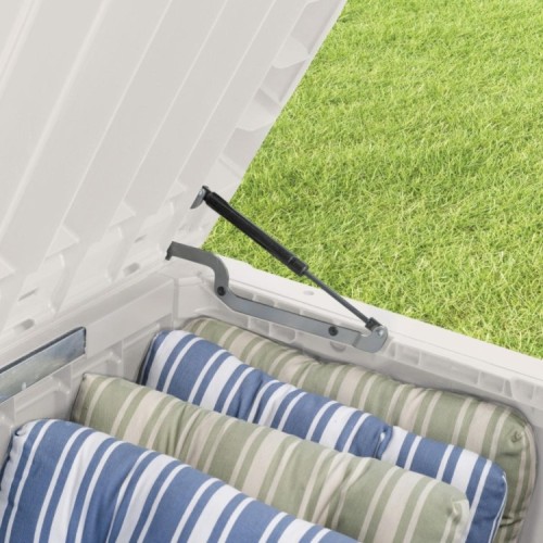 Keter K252655 Brightwood Bianco 145x69,7x60,3 cm