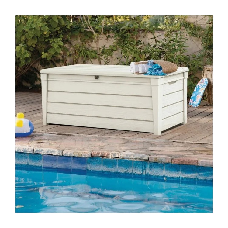 Keter K252655 Brightwood Bianco 145x69,7x60,3 cm