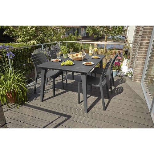 Tavolo da Esterno Giardino Moderno 6 o 8 Persone Lima Keter