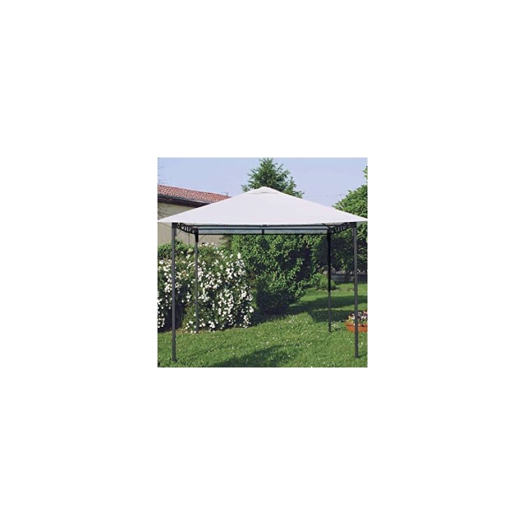 Telo Ricambio per Copertura Gazebo Style, 3x3 m, Avorio