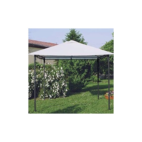 Telo Ricambio per Copertura Gazebo Style, 3x3 m, Avorio