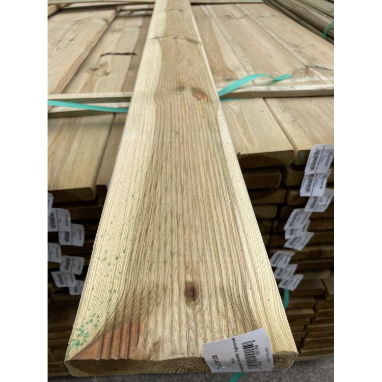 2 Tavole legno per esterno 27 x 145 x 2000 mm impregnata in autoclave