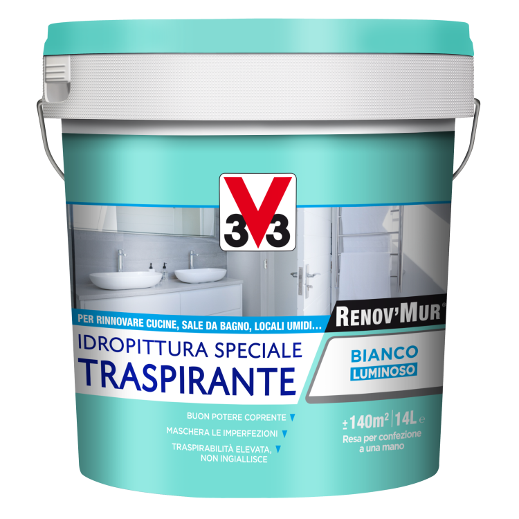 RENOV’MUR® IDROPITTURA TRASPIRANTE - 14 Litri