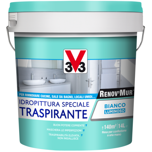 RENOV’MUR® IDROPITTURA TRASPIRANTE - 14 Litri