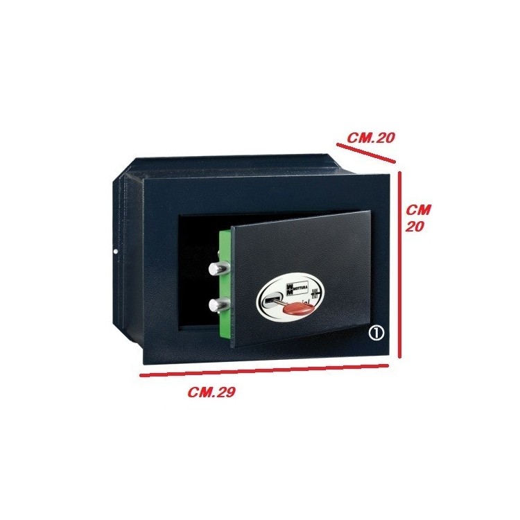 CASSAFORTE MOTTURA MM.240X290X200 ART.116322