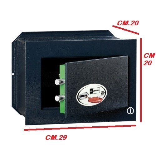 CASSAFORTE MOTTURA MM.240X290X200 ART.116322
