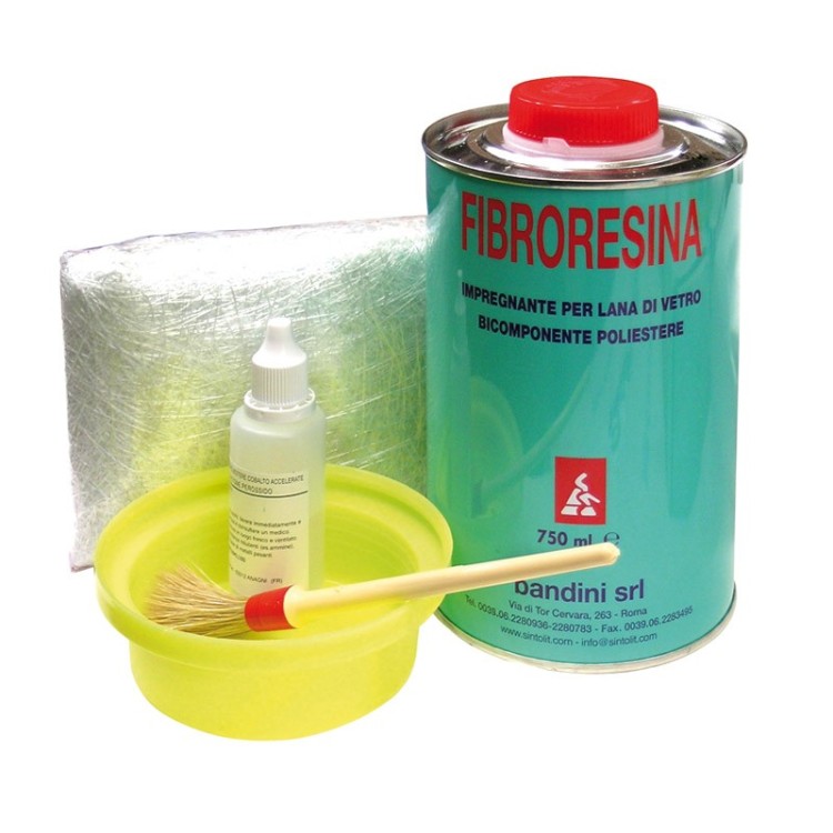 FIBRORESINA KIT COMPLETO ml. 750