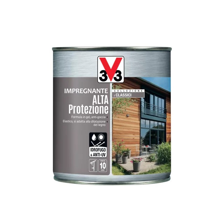 IMPREGNANTE PER LEGNO ALL'ACQUA ALTA PROTEZIONE INCOLORE 750ML