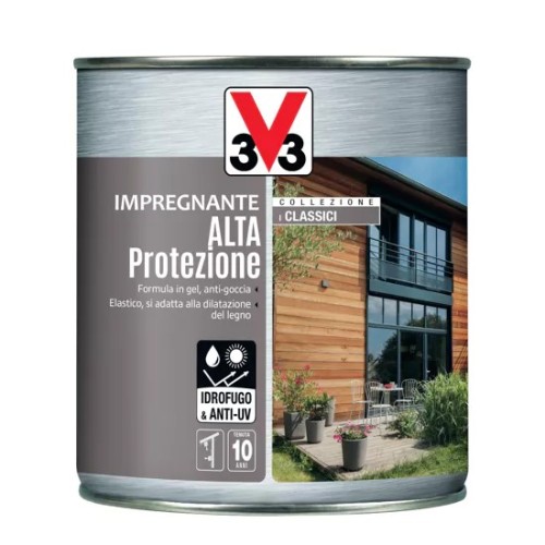 IMPREGNANTE PER LEGNO ALL'ACQUA ALTA PROTEZIONE INCOLORE 750ML