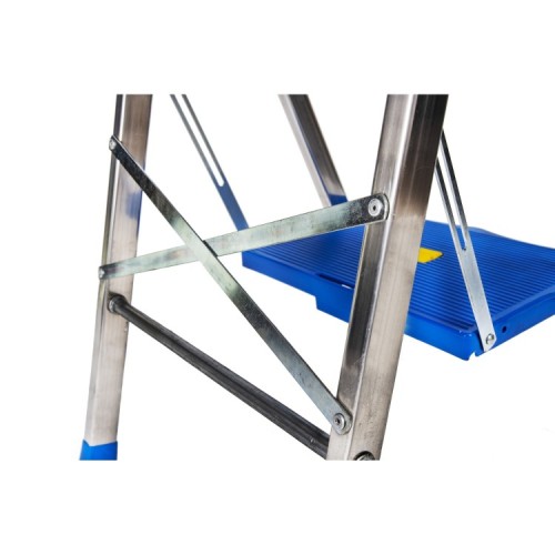 Sgabello in alluminio Phylos 3 gradini