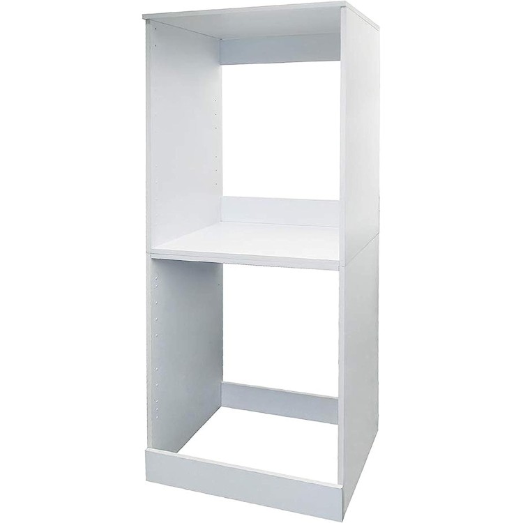 Mobile Colonna Porta Lavatrice-Asciugatrice, Bianco
