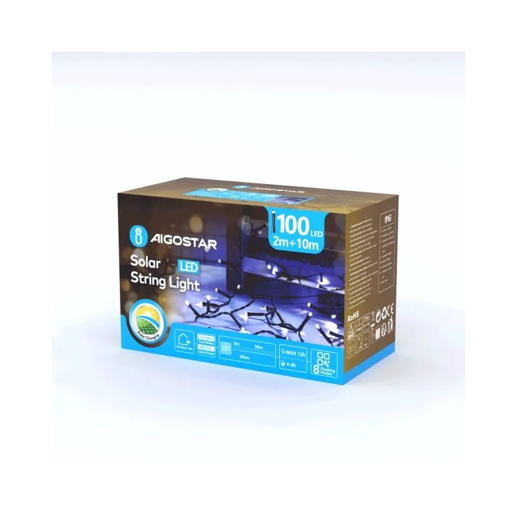 LED Catene luminose natalizie IP65 luce fredda