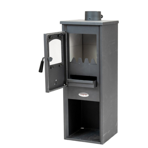 Stufa A Legna 7 kW In Acciaio Blist Lux LM