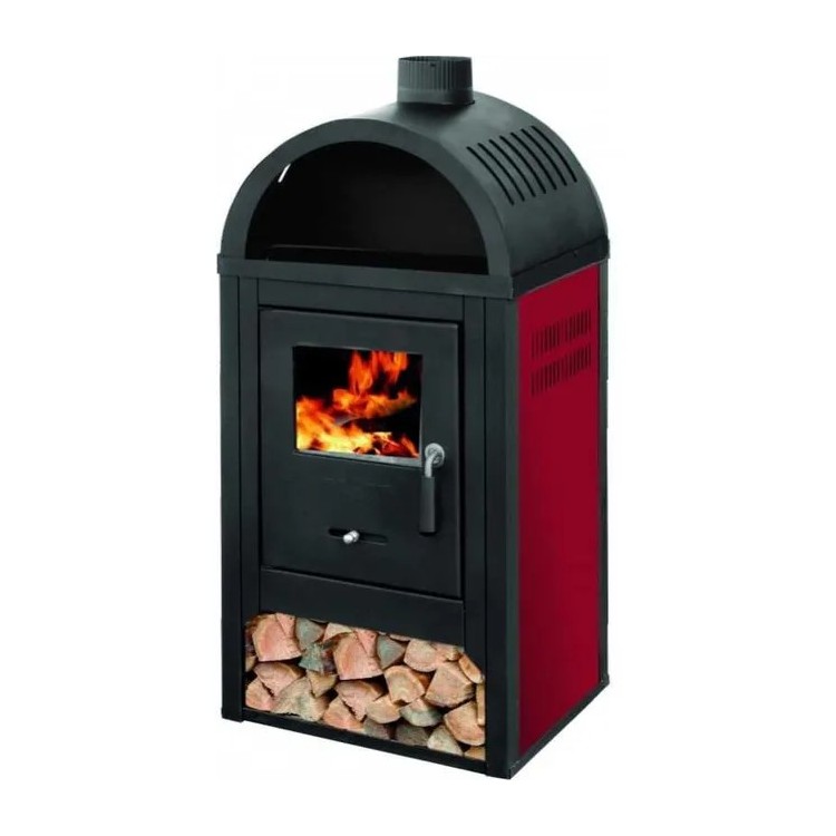 Stufa a Legna Blist Vienna Rosso