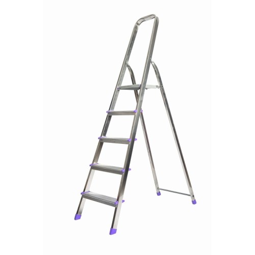 Scala domestica in alluminio Domina EN 5 gradini