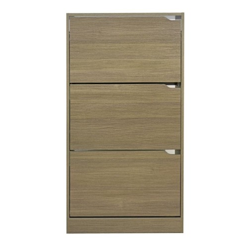 Scarpiera a 3 ante in rovere 63x115 cm