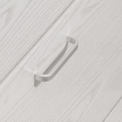 Scarpiera salvaspazio 2 ante 63x80 cm in legno rovere sbiancato