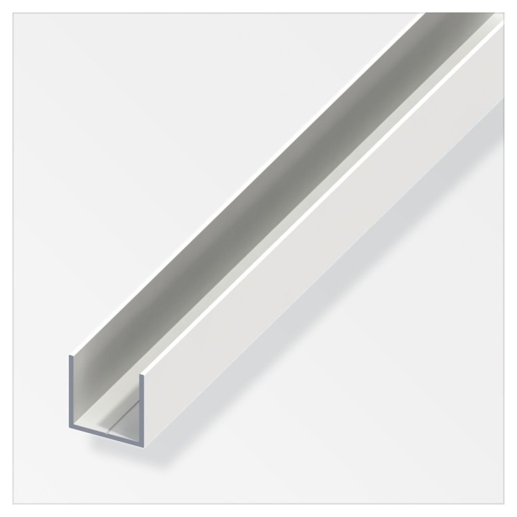 Quadrato a U - Bianco 1 metro