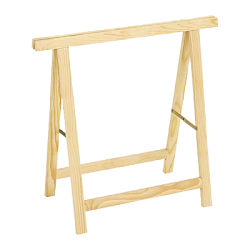 Cavalletto in abete H 75 cm
