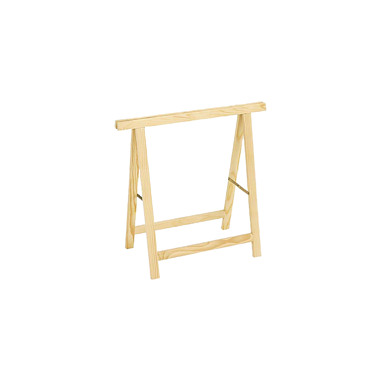 Cavalletto in abete H 75 cm