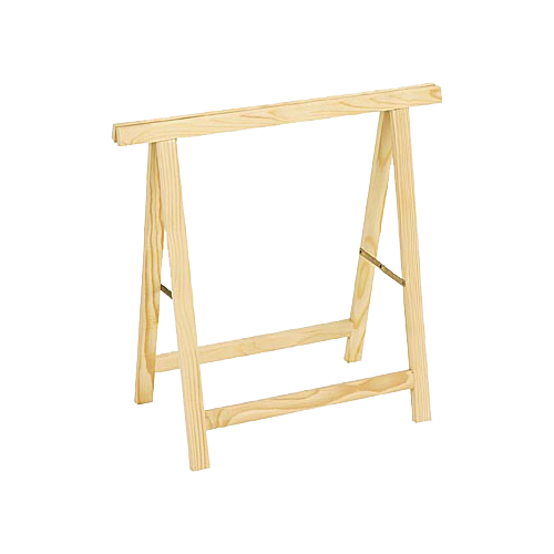 Cavalletto in abete H 75 cm