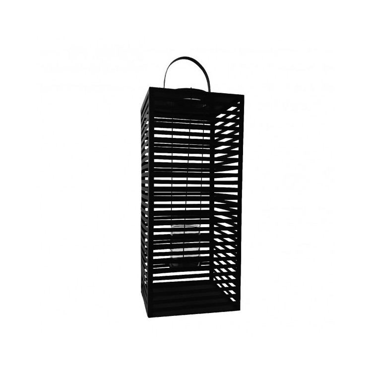 Lanterna BERLIN con portacandela in vetro