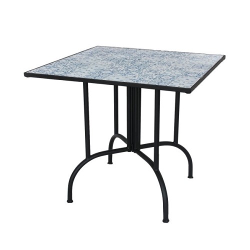 Tavolino Quadrato Mosaico 80x80