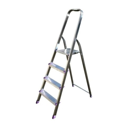 Scala domestica in alluminio Domina EN 4 gradini