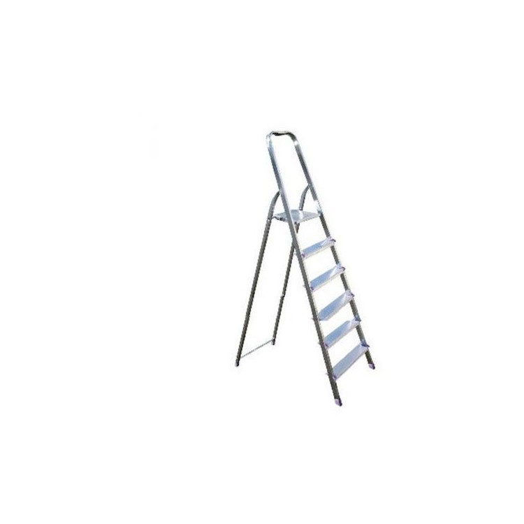 Scala domestica in alluminio Domina EN 6 gradini