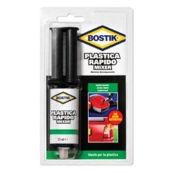Bostik Plastica Rapida Mixer Adesivo Bicomponente da 25 ml