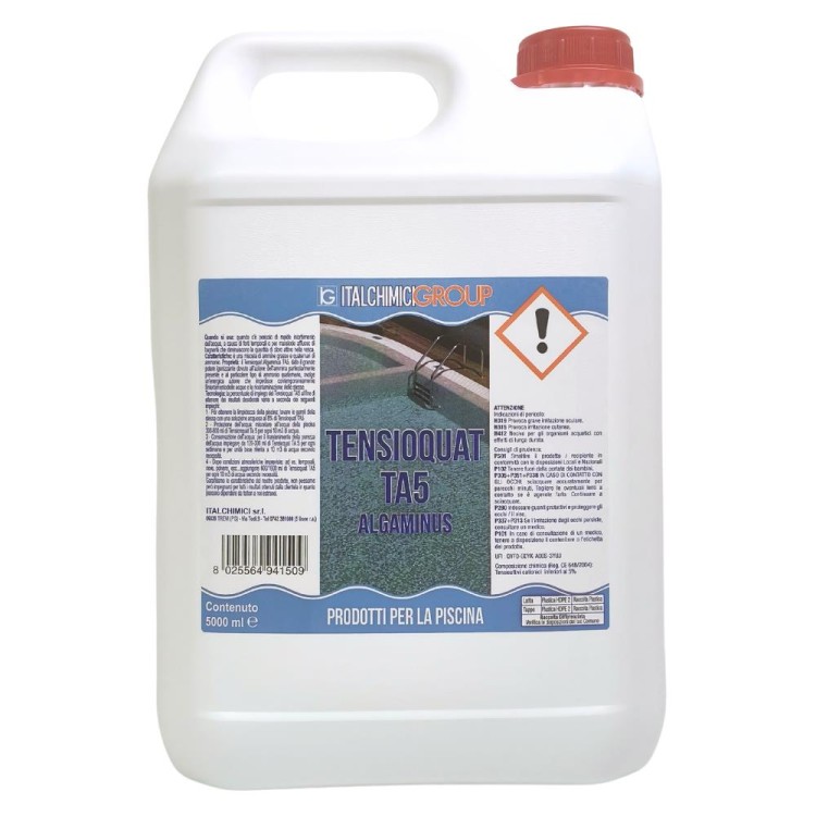 Antialghe Tensioquat TA5- Algaminus 5lt
