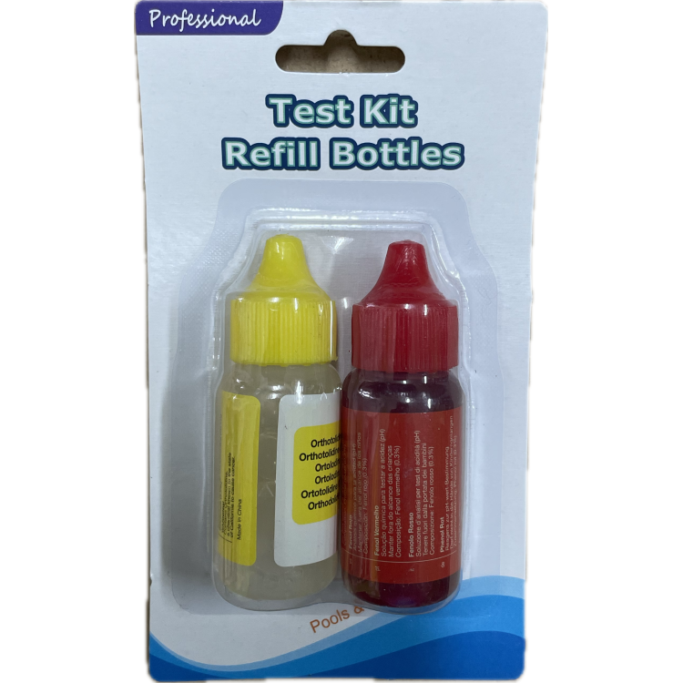 TEST BOCCETTE REAGENTI PER KIT ANALISI CLORO PH