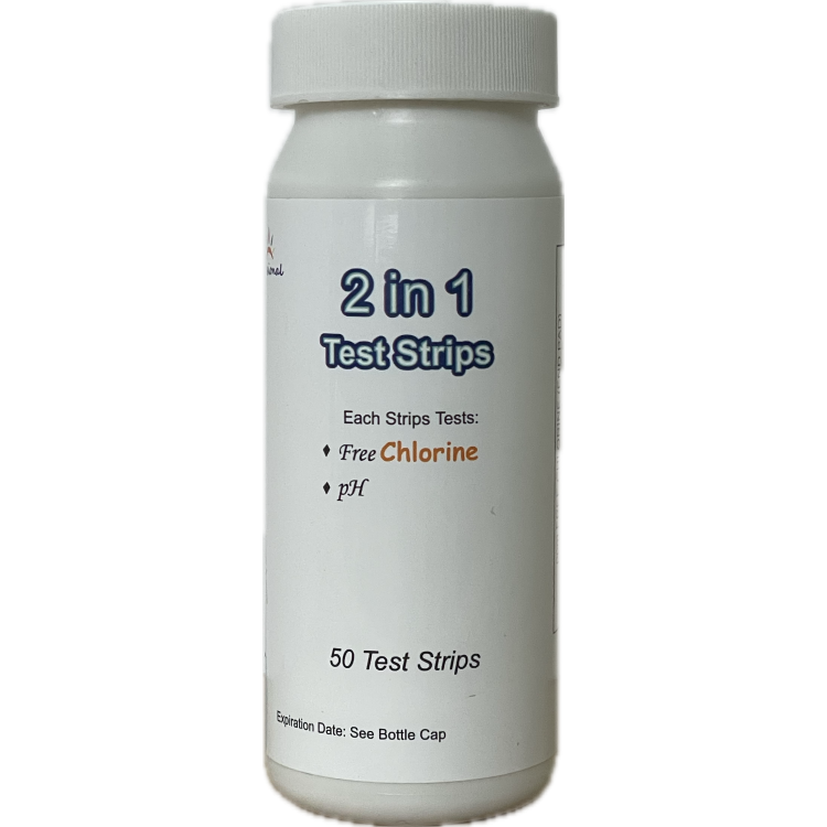 Test Strips 2 in 1 per Cloro e PH