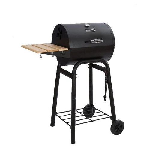 Barbecue a Carbonella BBQ con Coperchio Griglia Ghisa