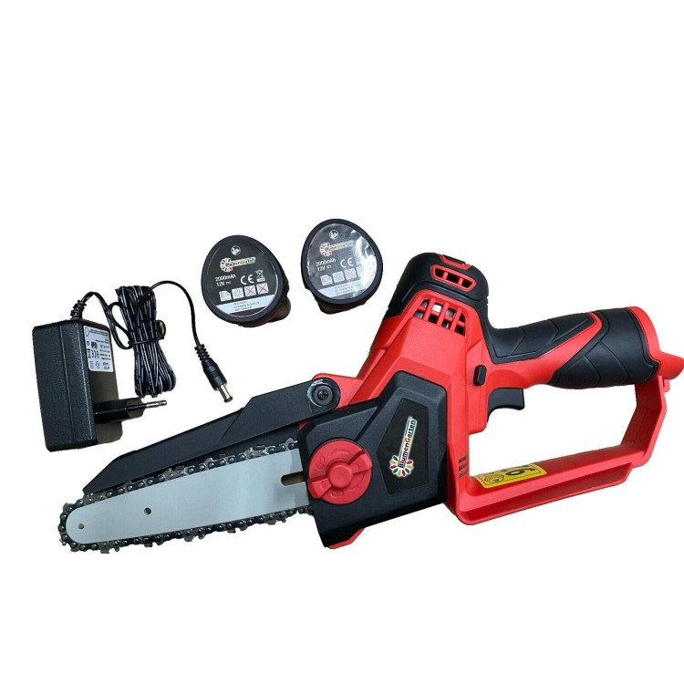 MINI SEGA ELETTRICA 6" CORDLESS CON 2 BATTERIE