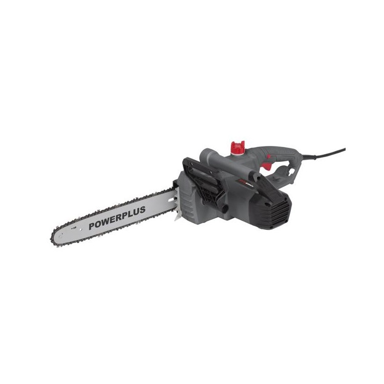 Motosega Elettrica 2000W con Barra da 35 cm, Lubrificazione Automatica e Freno Catena Rapido