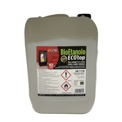 Bioetanolo 10 lt combustibile ecologico ,naturale biocamino