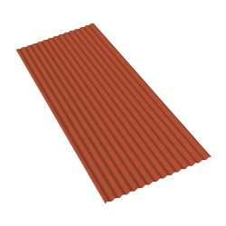 Lastra ondulata TERRACOTTA