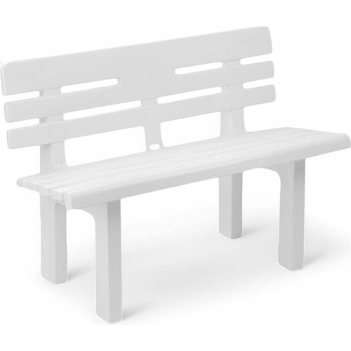PANCHINE RESINA GENZIANA BIANCA
