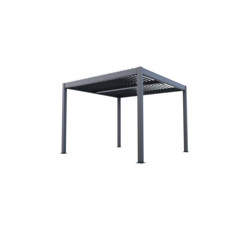 PERGOLA BIOCLIMATICA IN METALLO ATENA 3x3 h2,50
