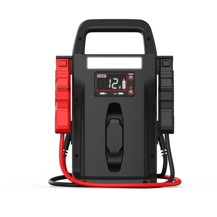 Avviatore di emergenza 12V al litio con potenza fino a 2500A - DRIVE PRO 2012