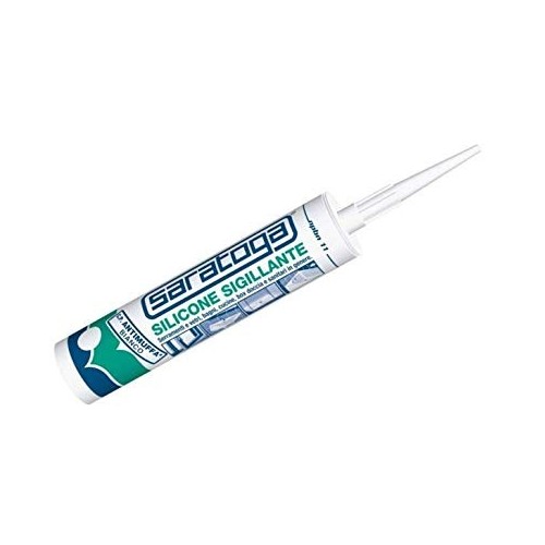 Saratoga Silicone Sigillante Antimuffa bianco/trasparente - Bianco