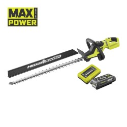 Tagliasiepi MAX POWER Brushless, lama da 65 cm (1 x 2,0 Ah)