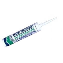 Saratoga Silicone Sigillante Antimuffa bianco/trasparente - Trasparente