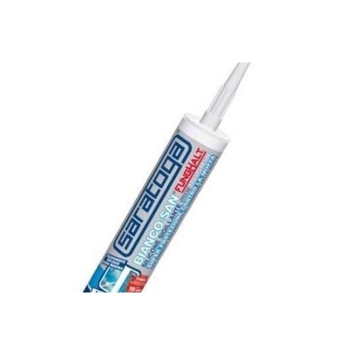 Saratoga Silicone Bianco San Trasparente da 310 ml